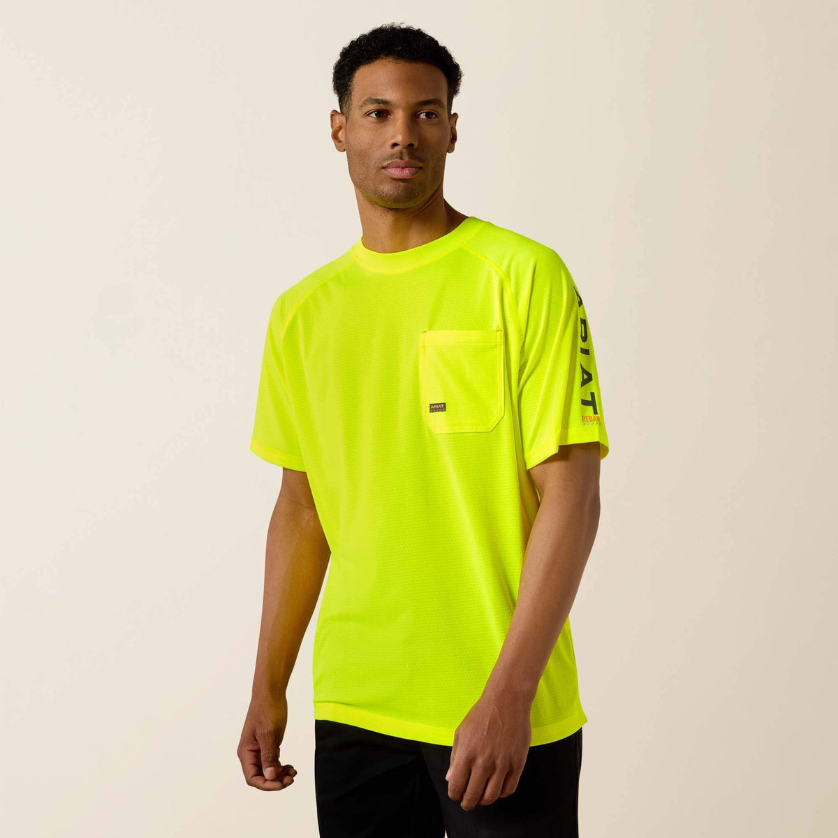 Rebar Heat Fighter T-Shirt Men - NEON LIME