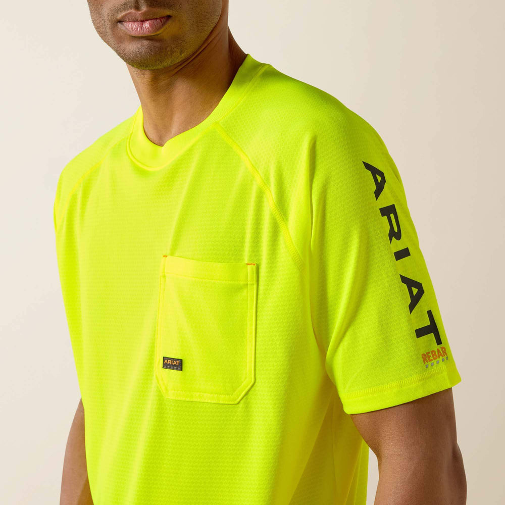 Rebar Heat Fighter T-Shirt Men - NEON LIME