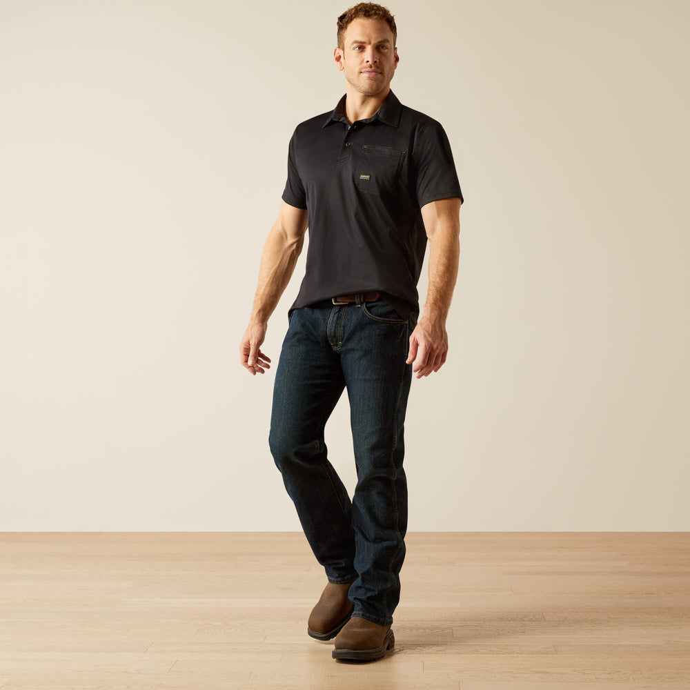 Rebar Foreman Polo Men - BLACK