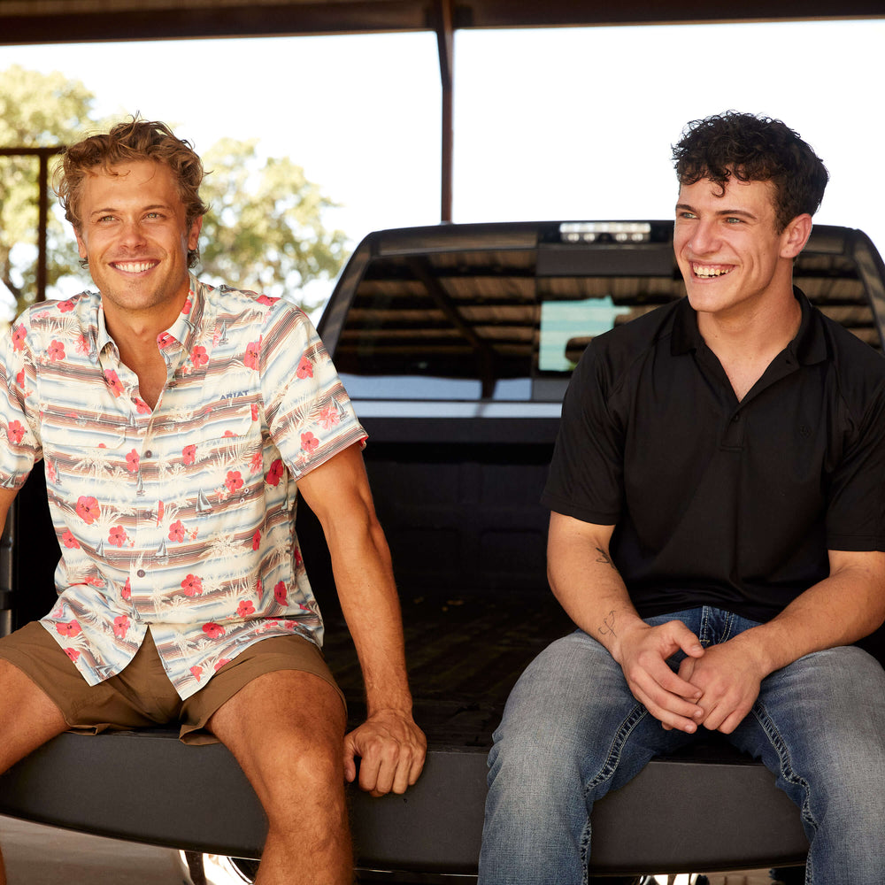 AC Polo Men - BLACK