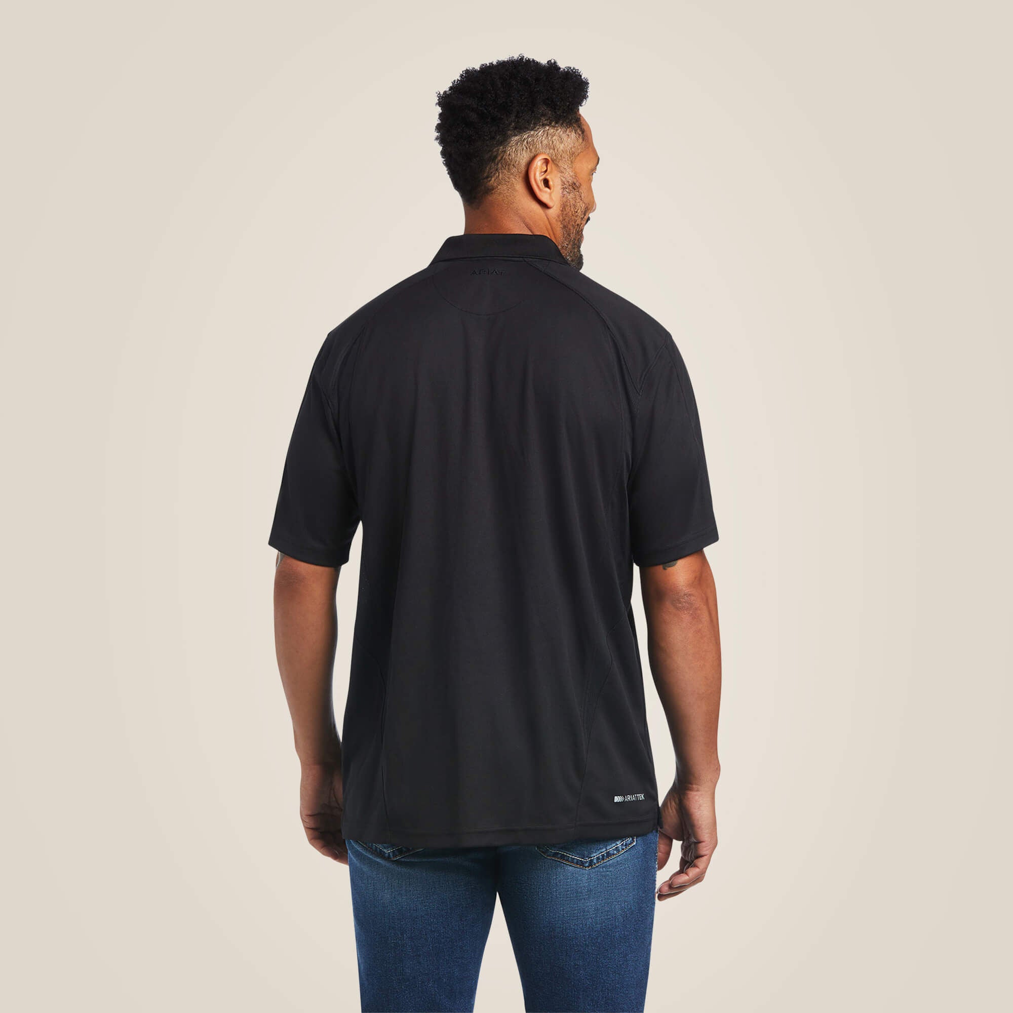AC Polo Men - BLACK