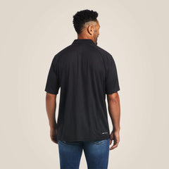 AC Polo Men - BLACK
