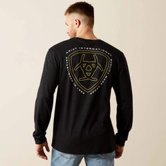 Ariat Easy Rider T-Shirt Men - BLACK