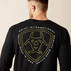 Ariat Easy Rider T-Shirt Men - BLACK