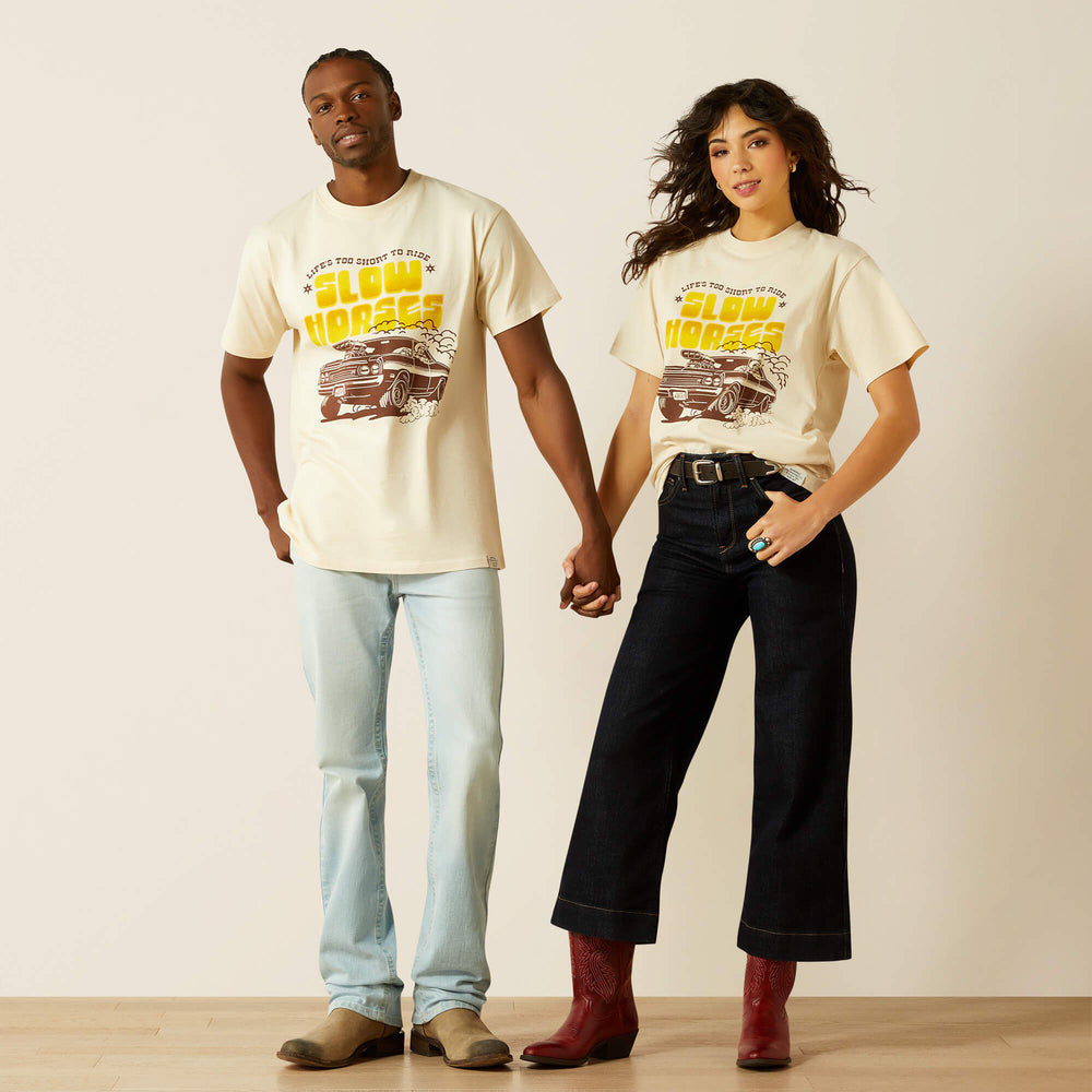 Sendero Slow Horses T-Shirt Men - SANDSHELL