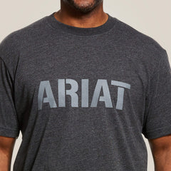 Rebar Cotton Strong Block Men - CHARCOAL HEATHER