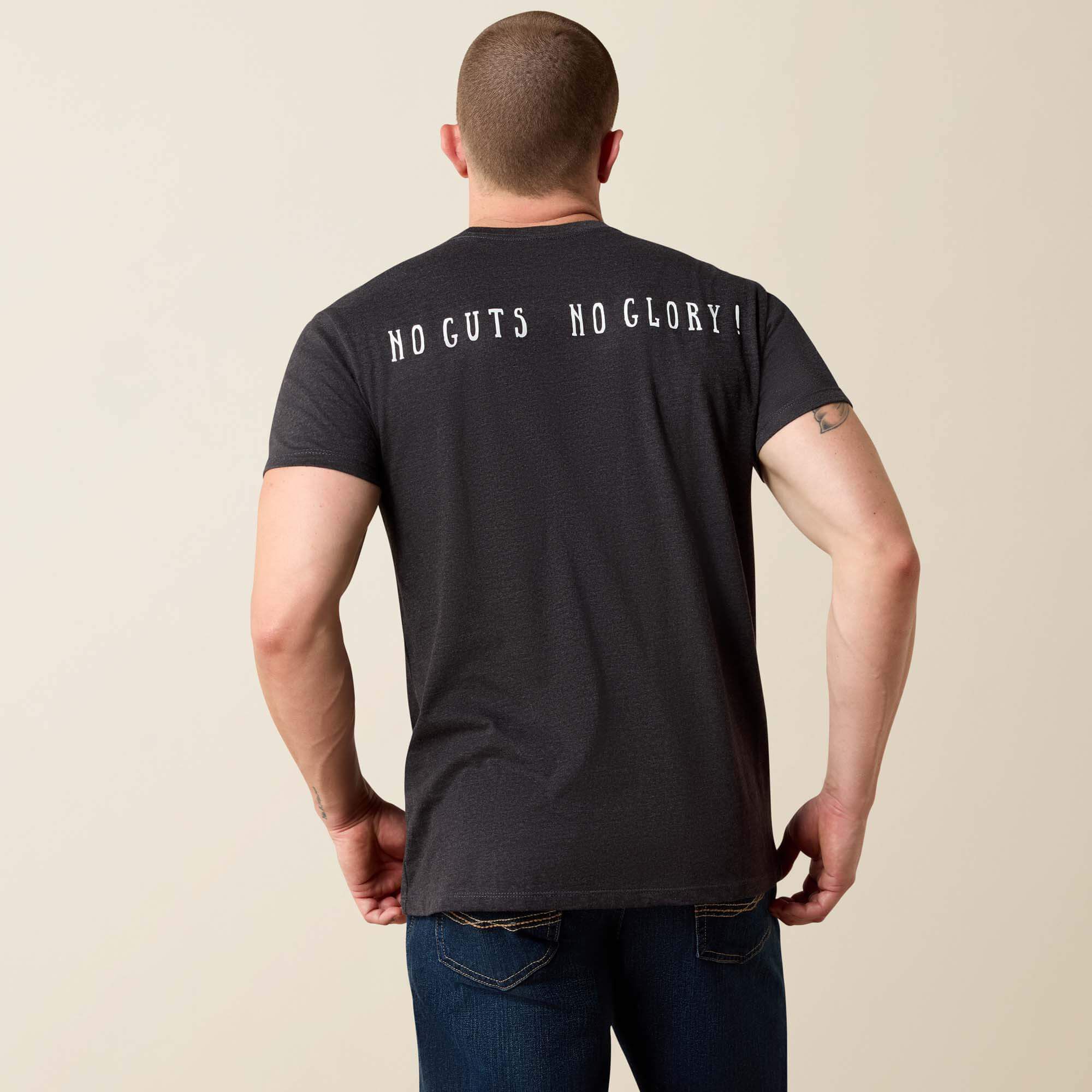 No Guts No Glory PBR T-Shirt Men - PHANTOM