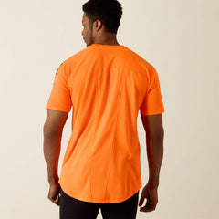 Rebar Heat Fighter T-Shirt Men - NEON ORANGE
