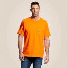 Rebar Cotton Strong T-Shirt Men - SAFETY ORANGE
