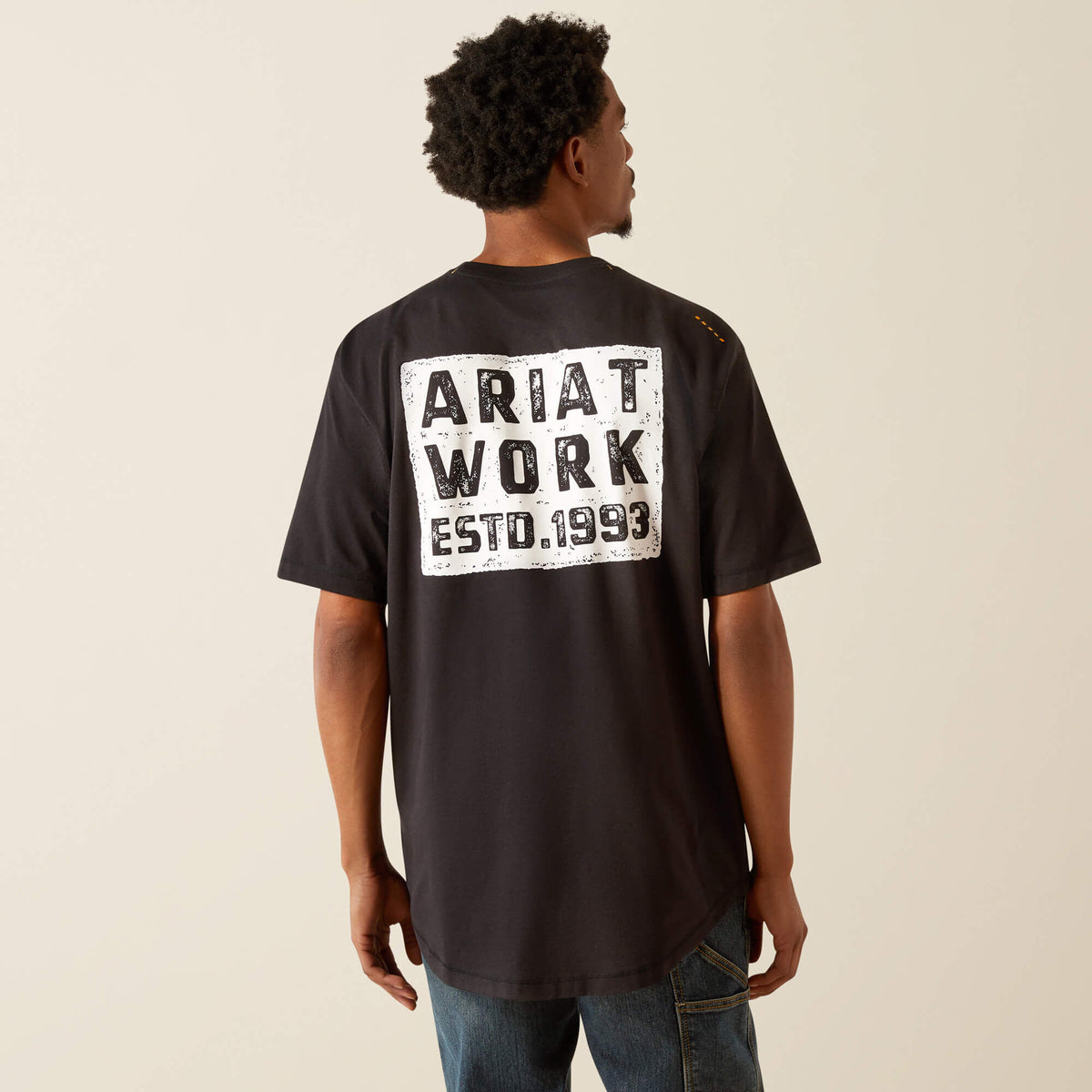 Rebar Workman Brickyard T-Shirt Men - BLACK