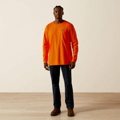 Rebar Cotton Strong Standard Pocket T-Shirt Men - SAFETY ORANGE