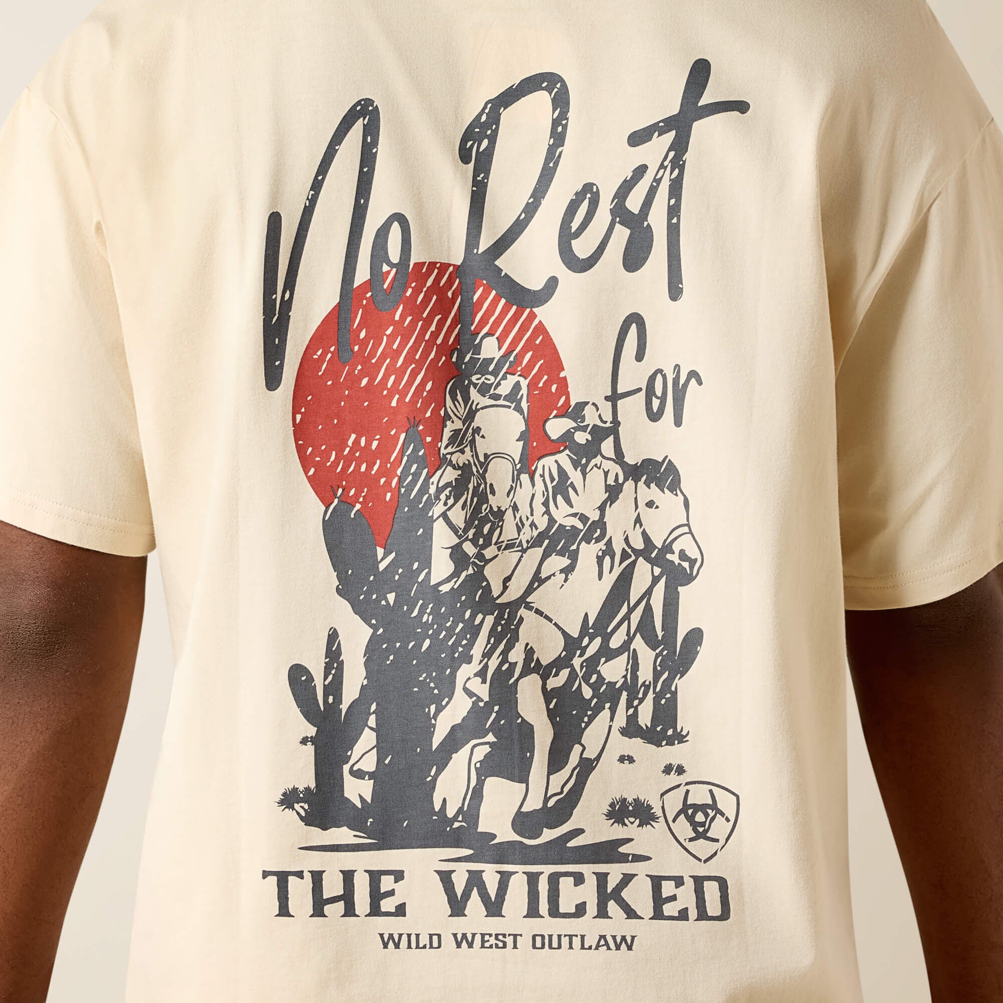 The Wicked Boxy T-Shirt Men - SANDSHELL