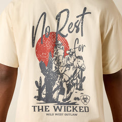 The Wicked Boxy T-Shirt Men - SANDSHELL