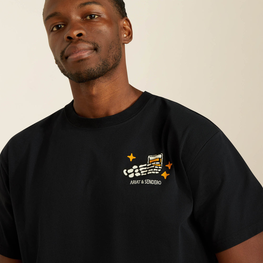 Sendero When Life Gives You Agaves T-Shirt Men - BLACK