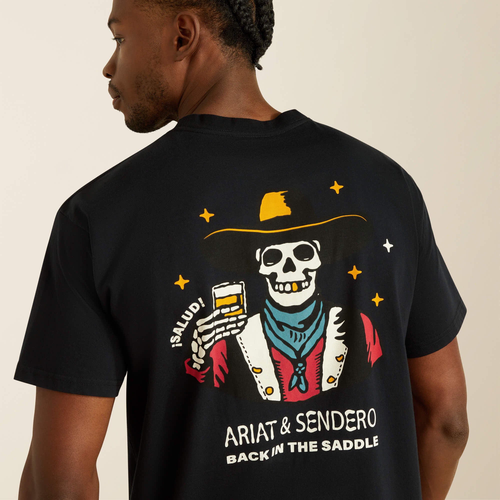 Sendero When Life Gives You Agaves T-Shirt Men - BLACK