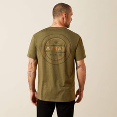 Ariat Ropers Seal T-Shirt Men - MILITARY HEATHER