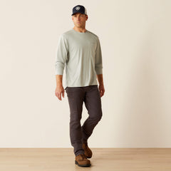 Rebar Sunblocker T-Shirt Men - PEARL GREY
