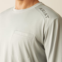 Rebar Sunblocker T-Shirt Men - PEARL GREY