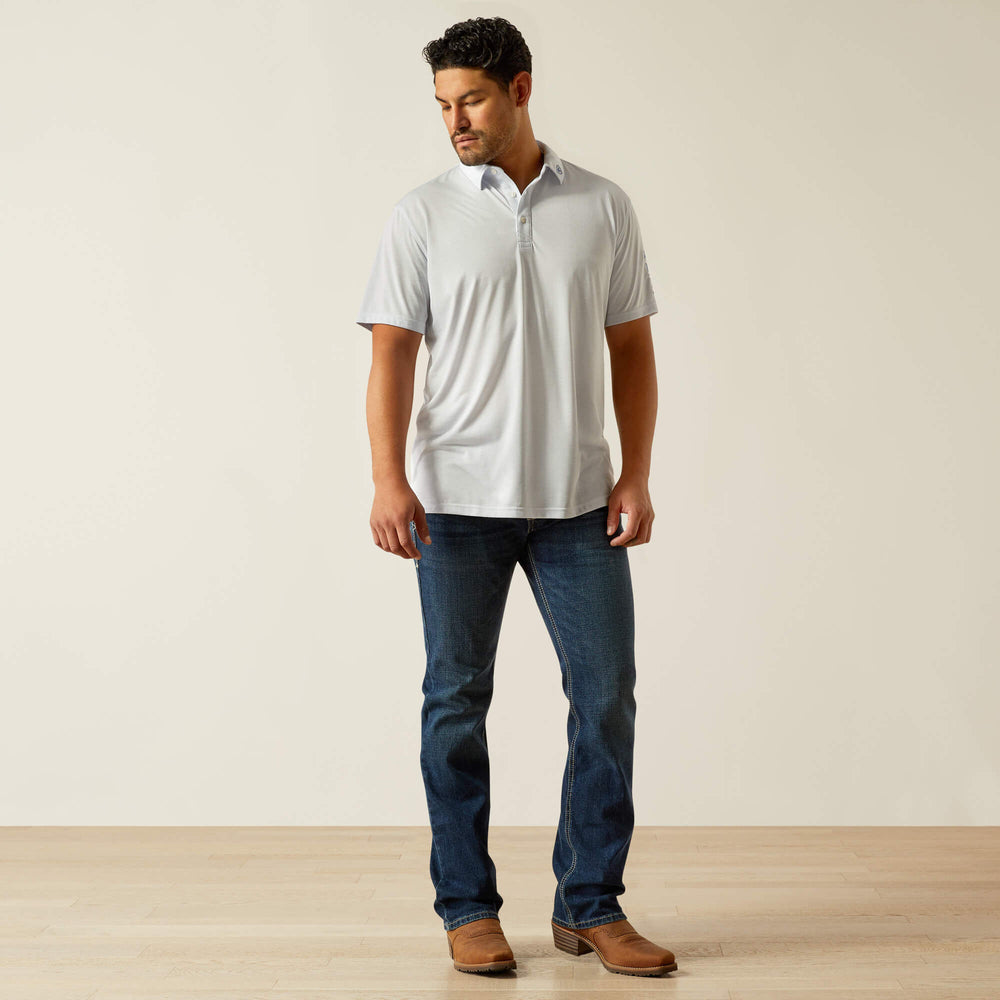 Team Logo Polo Men - HALOGEN BLUE
