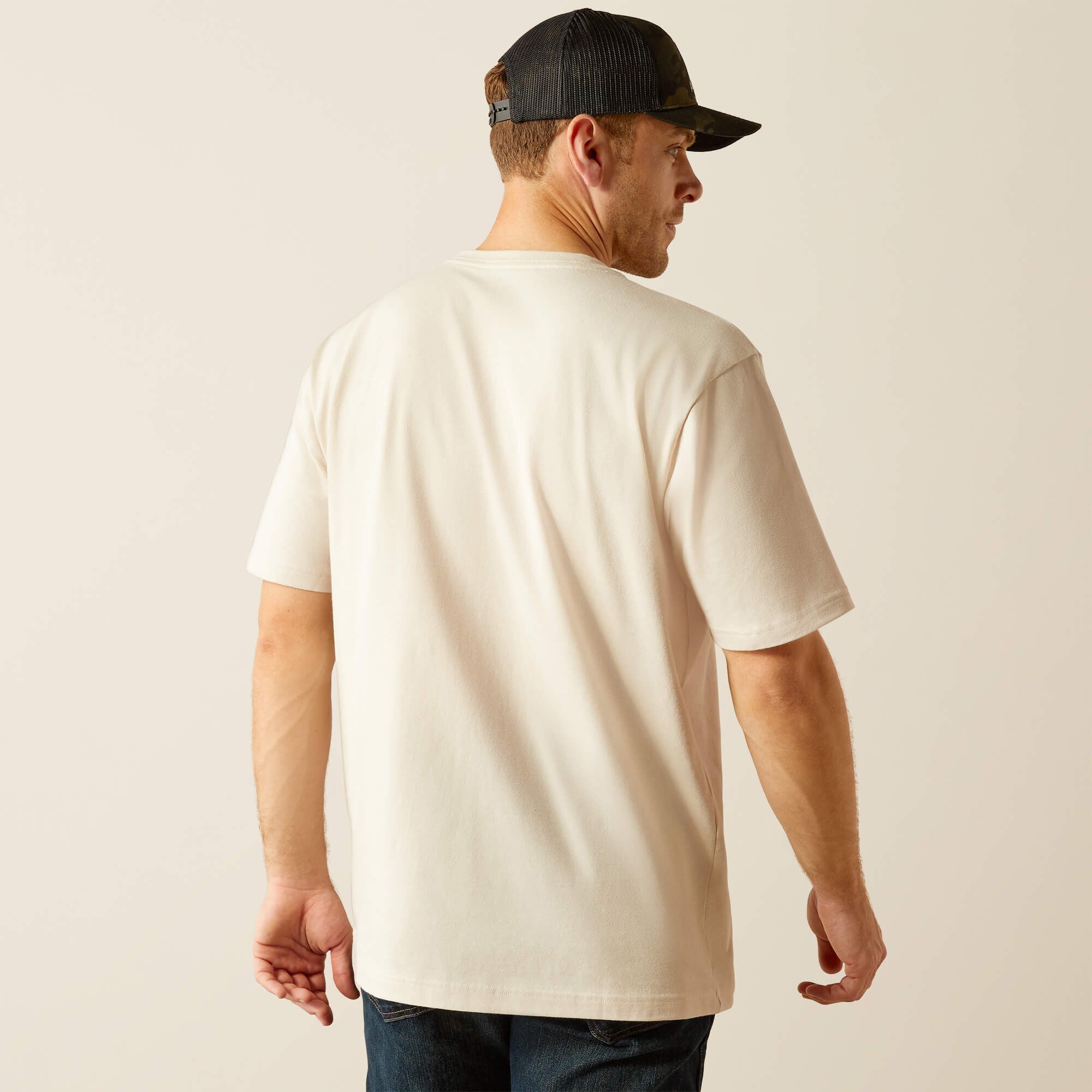Rebar Cotton Strong Standard T-Shirt Men - MOONBEAM