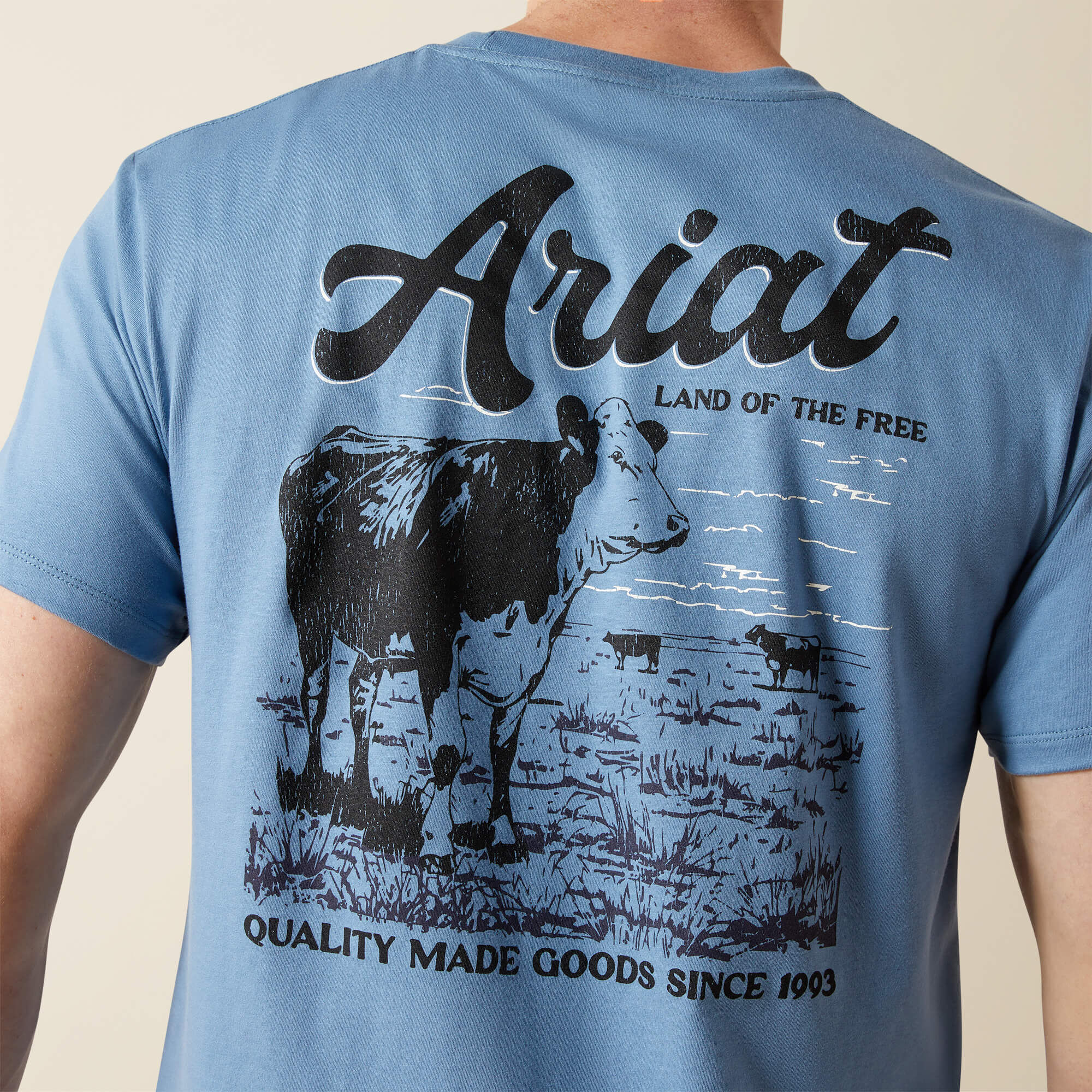 Ariat Cattle Co. T-Shirt Men - CORONET BLUE