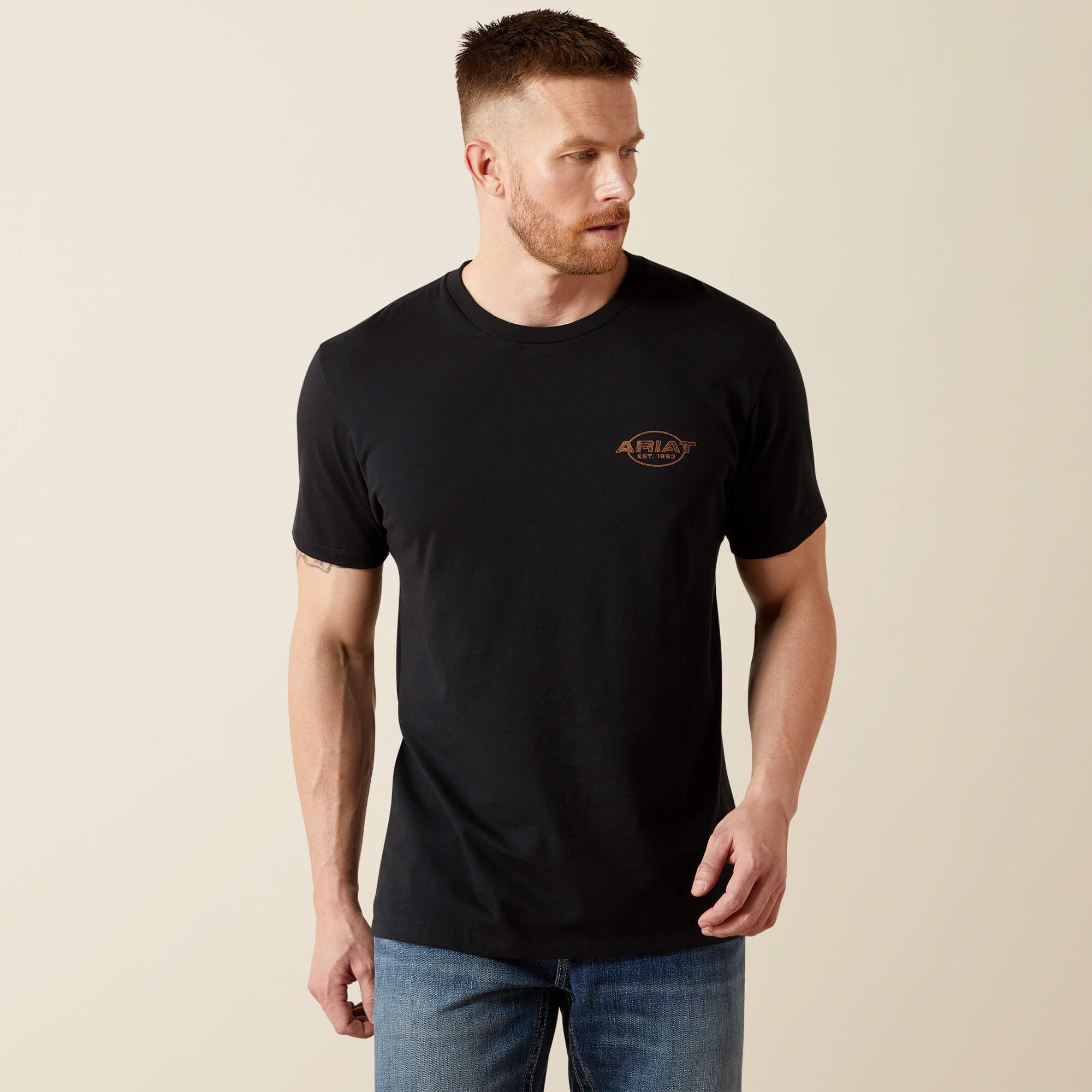 Ariat Maximal Collage T-Shirt Men - BLACK