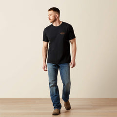 Ariat Maximal Collage T-Shirt Men - BLACK