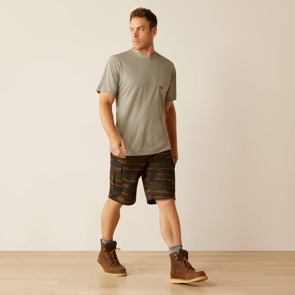 Rebar Heat Fighter Staple T-Shirt Men - WILD DOVE