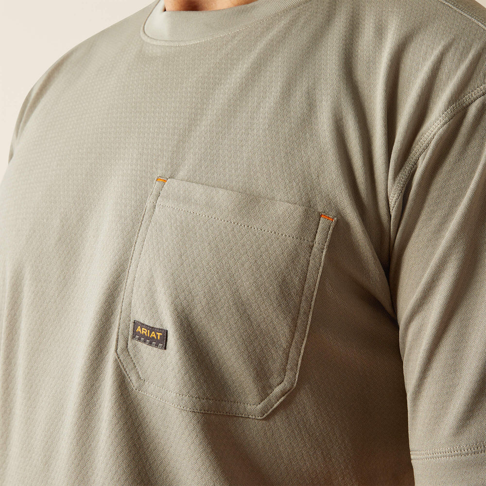 Rebar Heat Fighter Staple T-Shirt Men - WILD DOVE