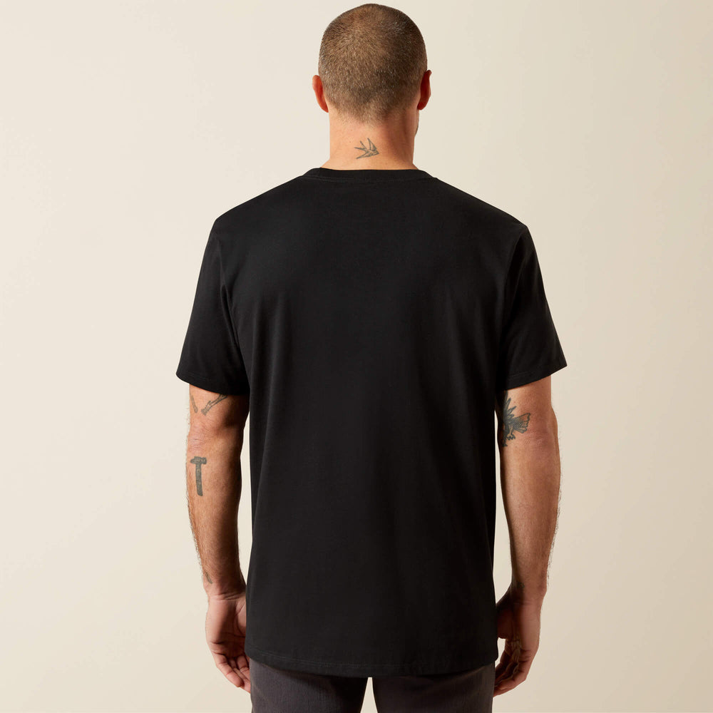 Ariat Freedom Flag T-Shirt Men - BLACK