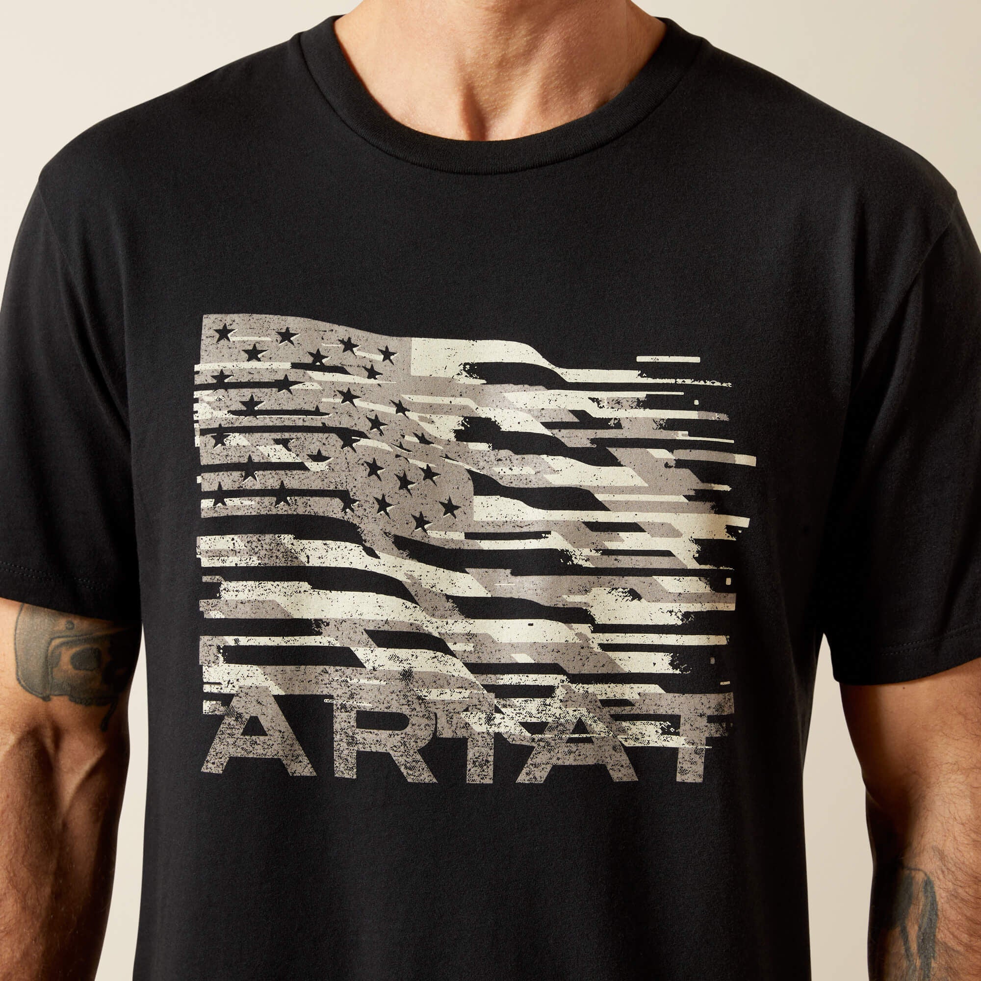Ariat Freedom Flag T-Shirt Men - BLACK