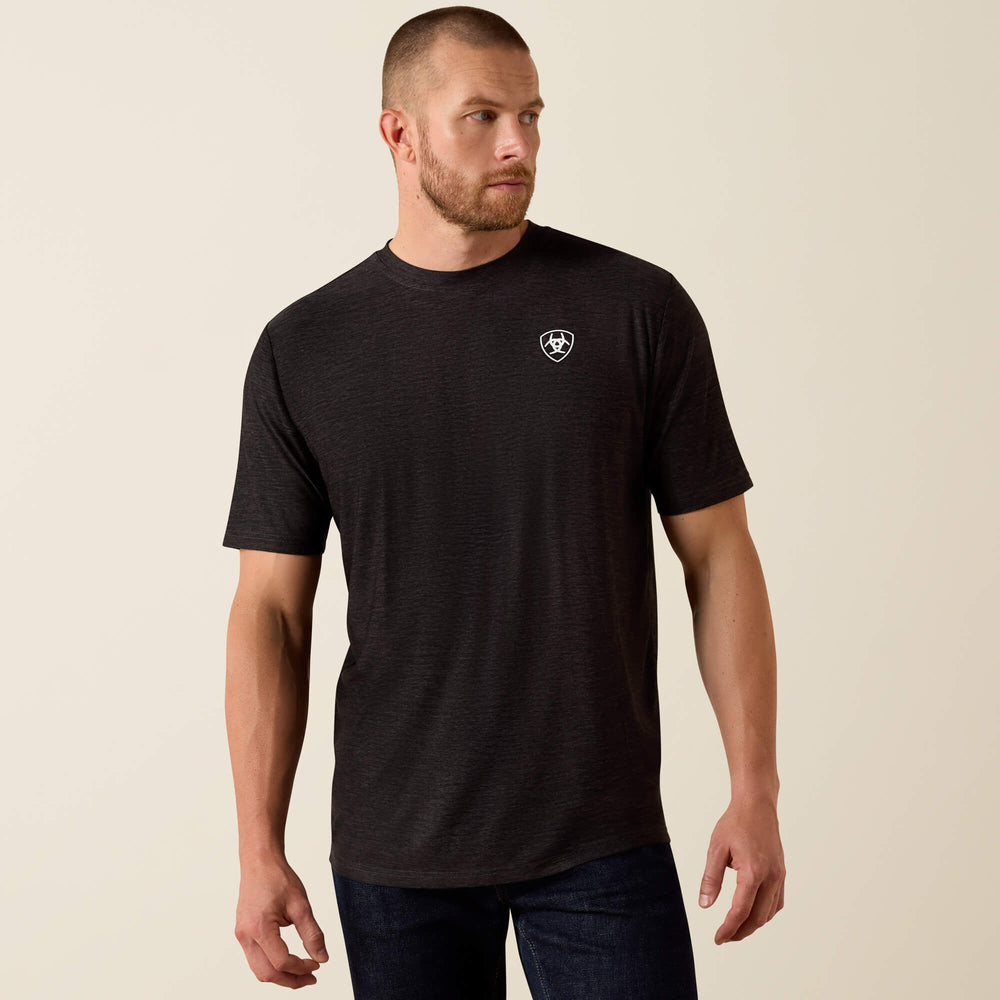Ariat Digi Shield T-Shirt Men - GREY HEATHER