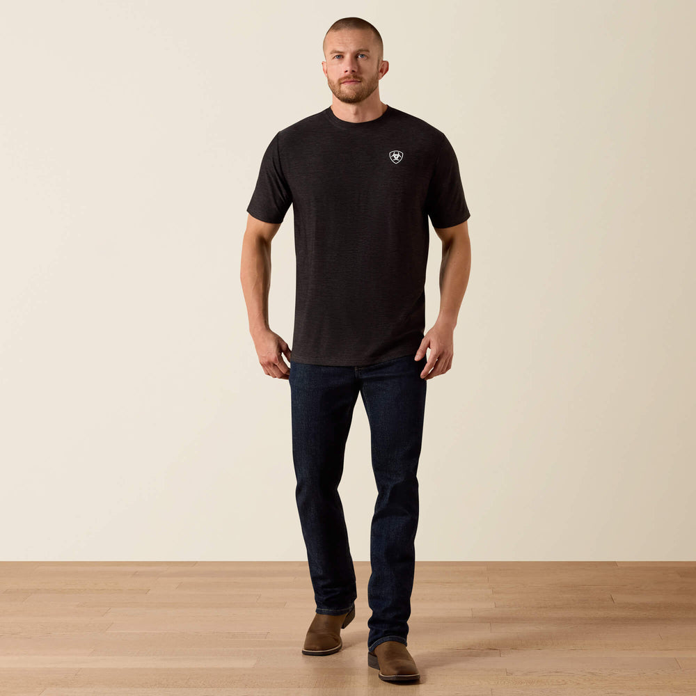 Ariat Digi Shield T-Shirt Men - GREY HEATHER