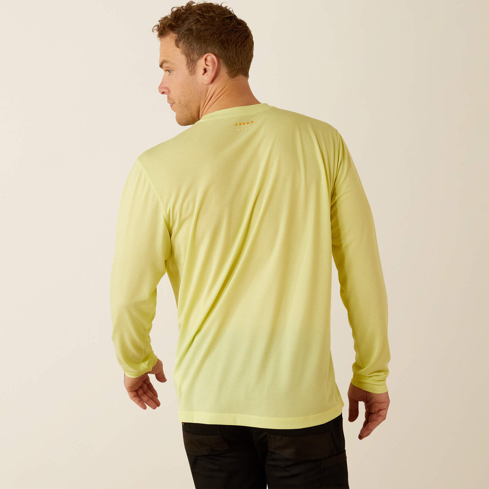 Rebar Heat Fighter Staple T-Shirt Men - LIME SHERBERT