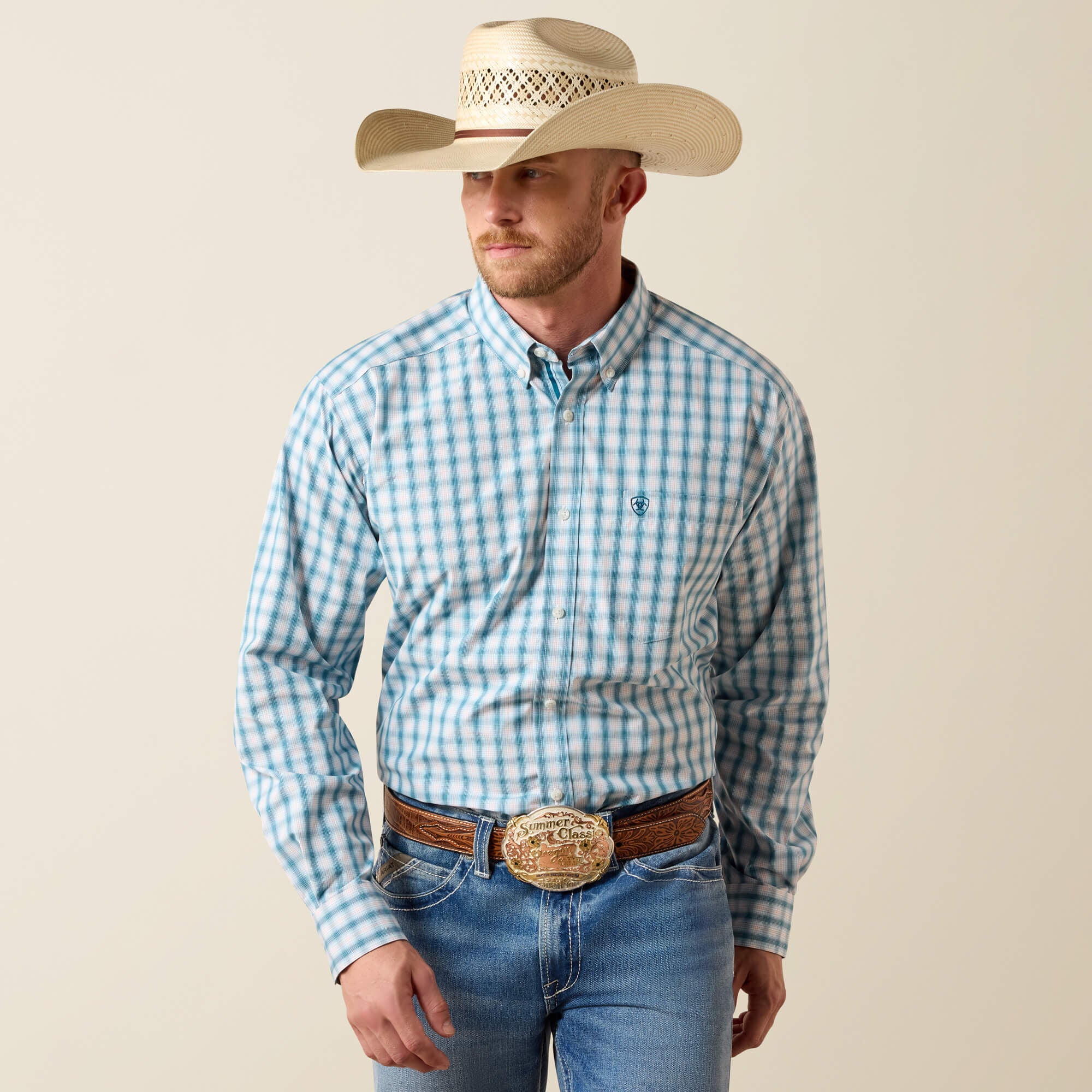 Pro Series John Classic Fit Shirt Men - CORSAIR PLAID