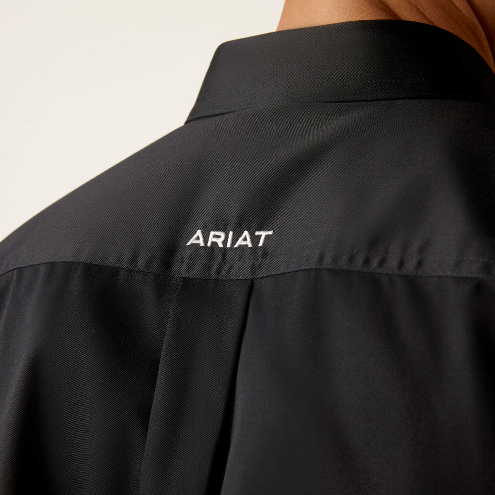 Team Logo Twill Classic Fit Shirt Men - BLACK MEXICO
