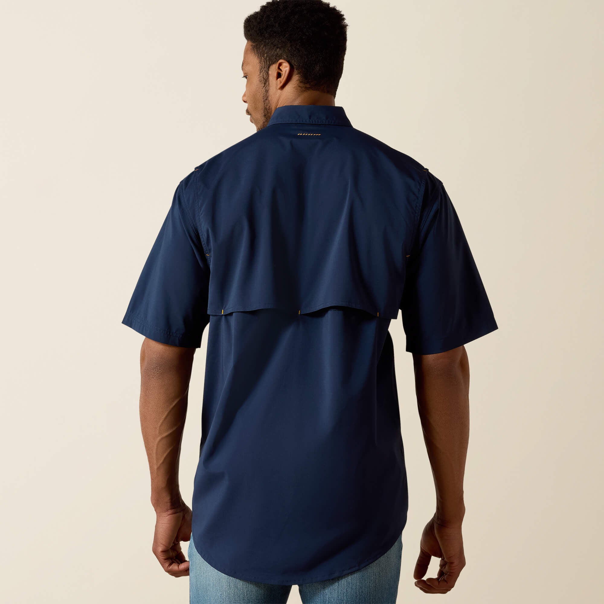 Rebar Made Tough VentTEK DuraStretch Work Shirt Men - NAVY