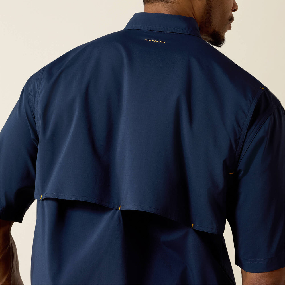 Rebar Made Tough VentTEK DuraStretch Work Shirt Men - NAVY