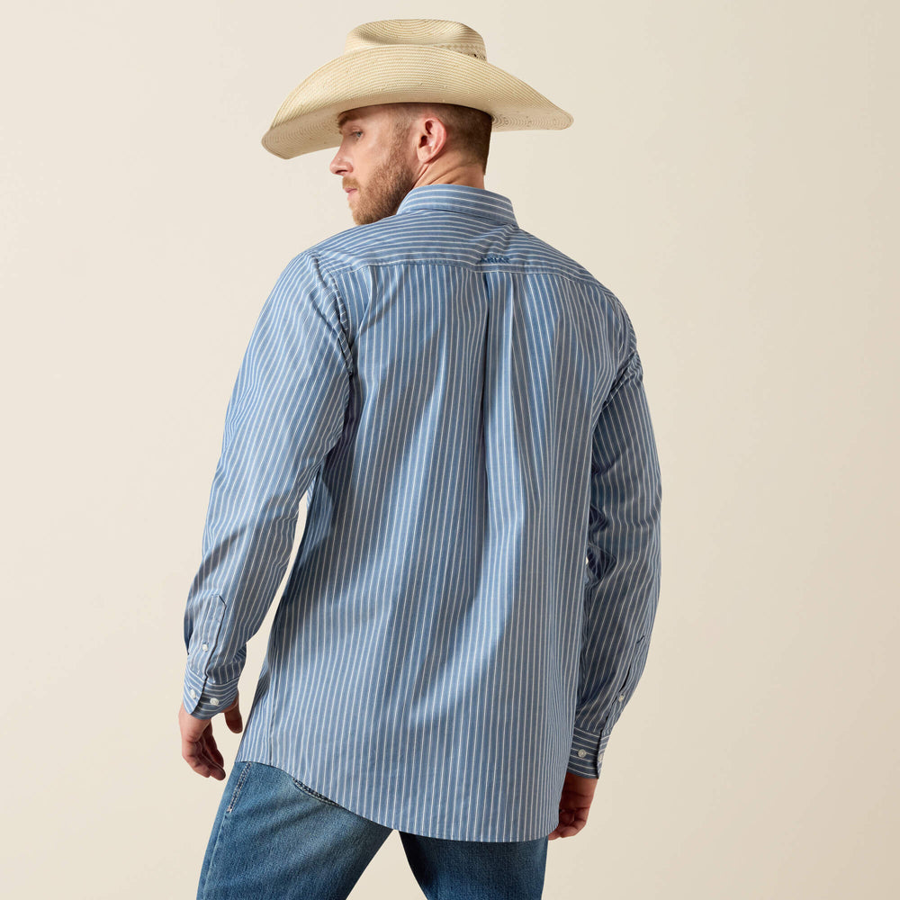 Pro Series Judah Fitted Shirt Men - POSEIDON STRIPE