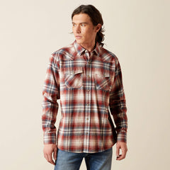 Harper Retro Fit Shirt Men - RUST