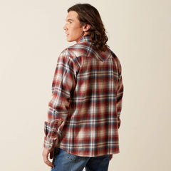 Harper Retro Fit Shirt Men - RUST