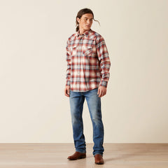 Harper Retro Fit Shirt Men - RUST
