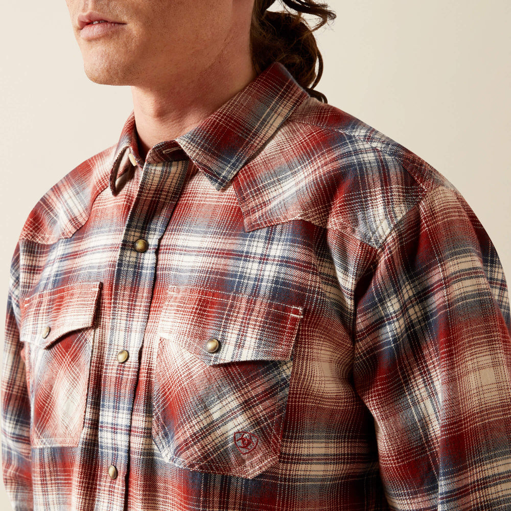 Harper Retro Fit Shirt Men - RUST