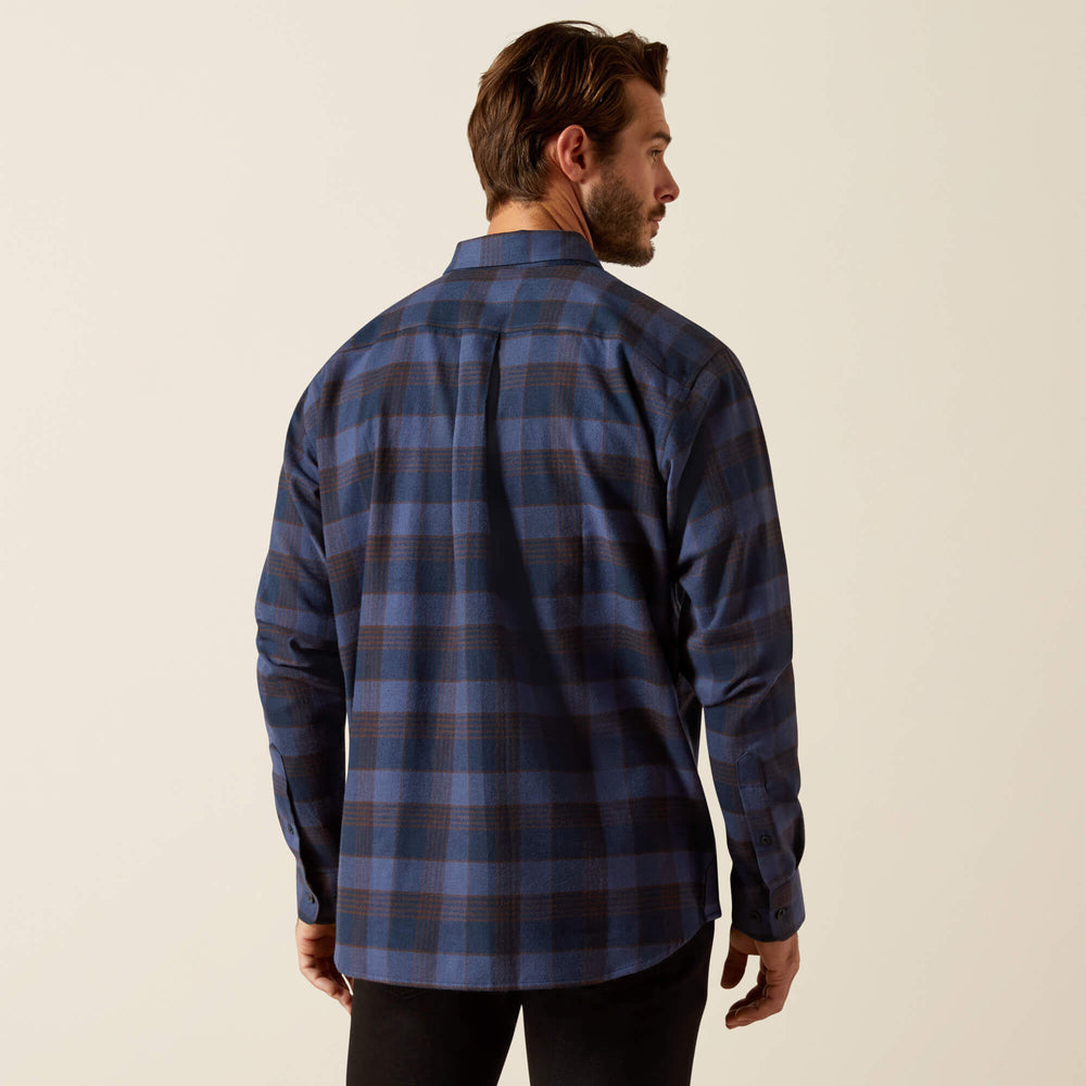 Simmental Shirt Men - NAVY PLAID