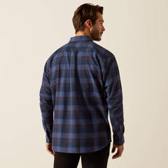 Simmental Shirt Men - NAVY PLAID
