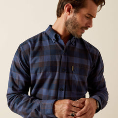 Simmental Shirt Men - NAVY PLAID