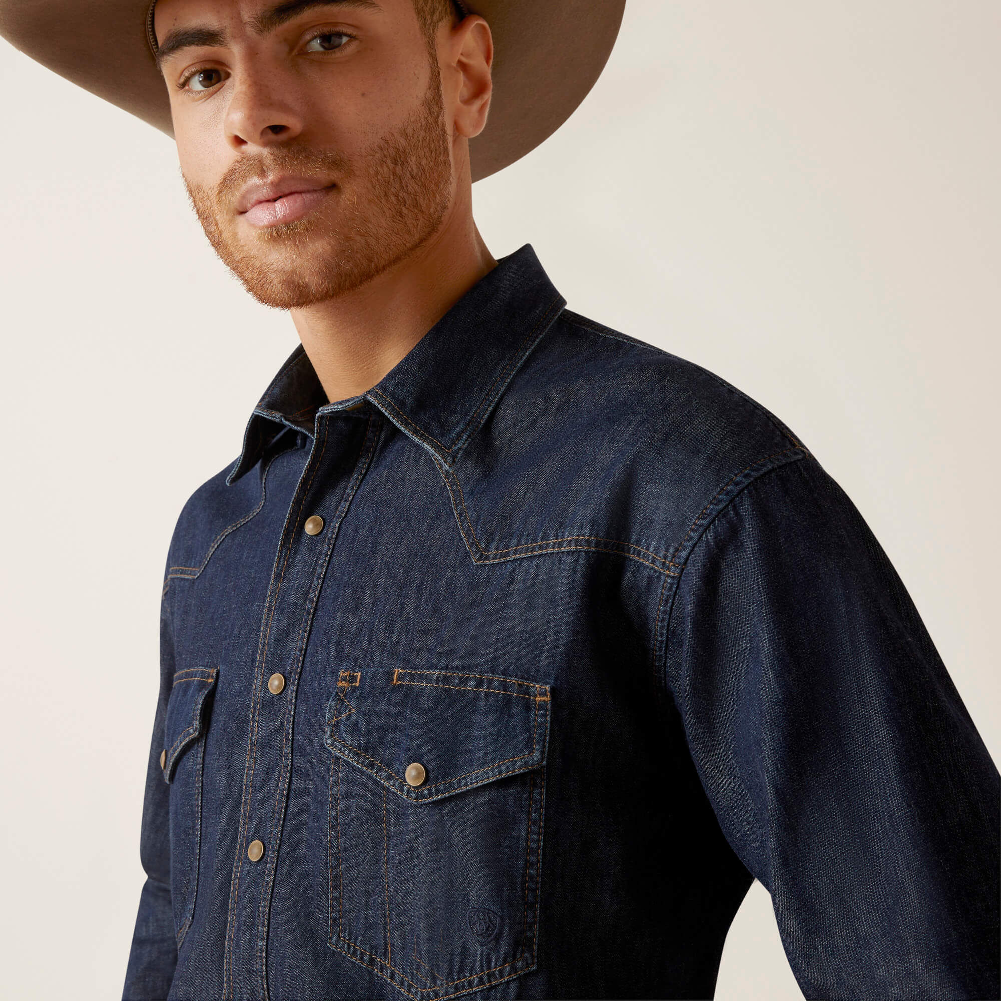 Classic Denim Shirt Men - BROADWAY