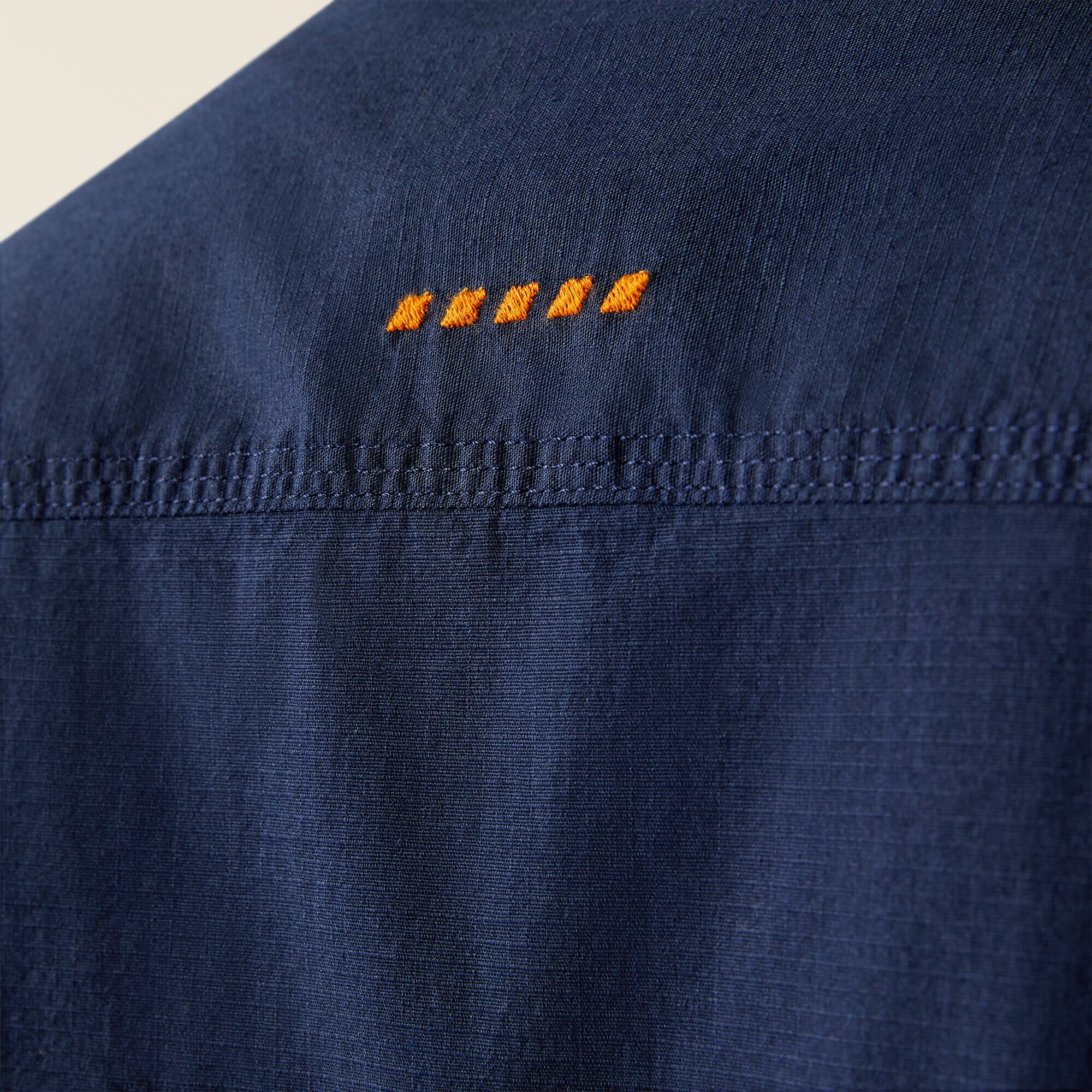 Rebar Made Tough DuraStretch Work Shirt Men - NAVY