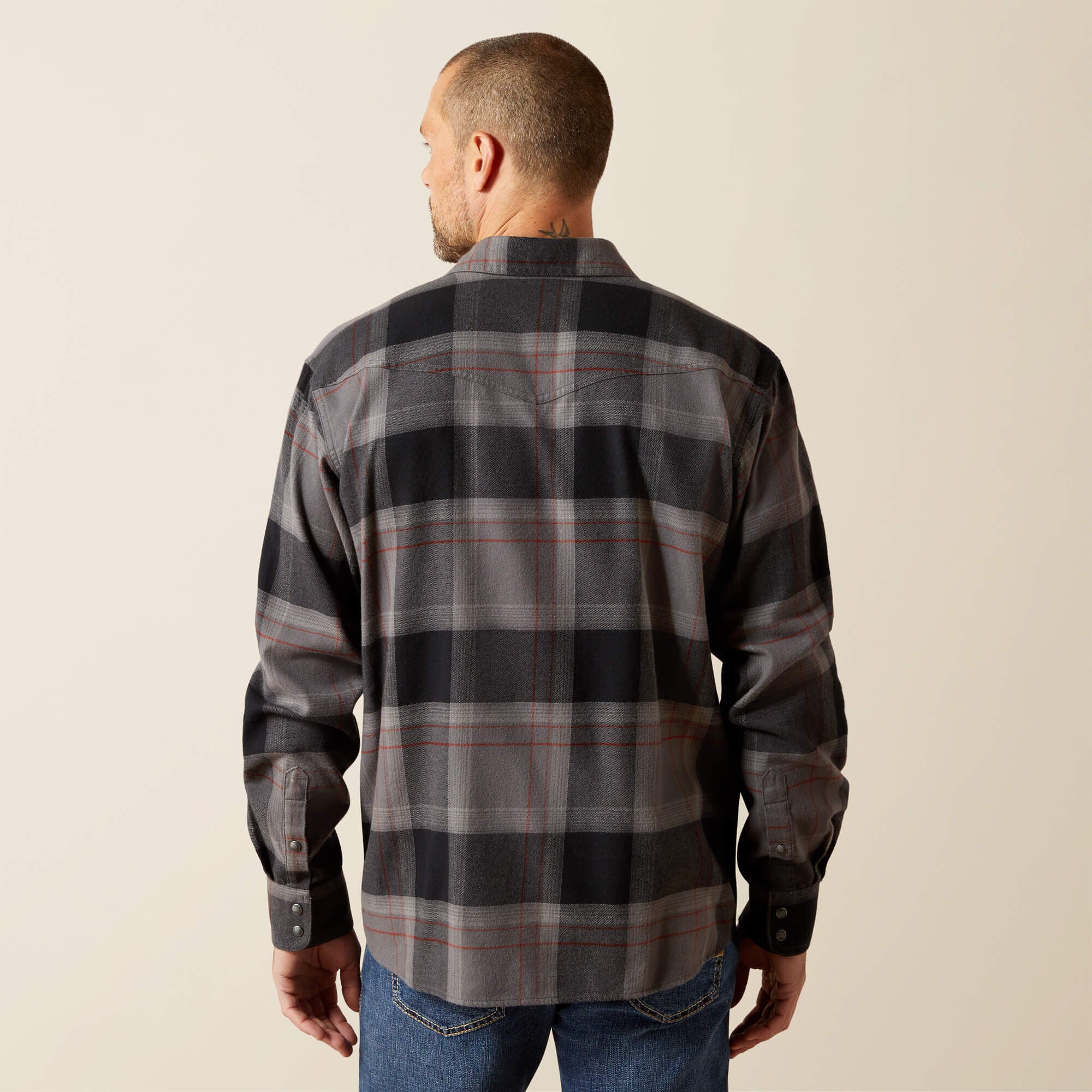 Hernandez Retro Fit Shirt Men - DARK GREY