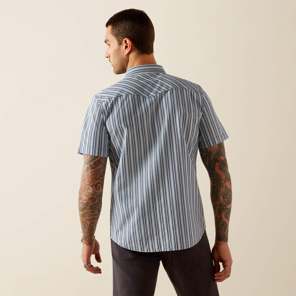 Hyder Retro Fit Shirt Men - BLUE